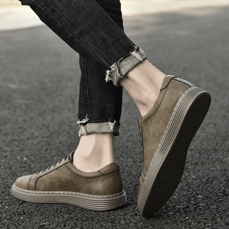 Mason Luxor Luxury Fashion Mason | Men' s Casual Shoes Leather Dress Sneakers Business Casual Shoes for Men Breathable Fashion Sneakers