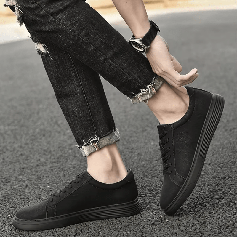 Mason Luxor Luxury Fashion Mason | Men' s Casual Shoes Leather Dress Sneakers Business Casual Shoes for Men Breathable Fashion Sneakers