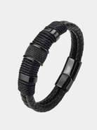 Mason Luxor Men Fashion Bracelet Men Minimalist Leather Bracelet - Cross & Crown