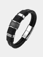Mason Luxor Men Fashion Bracelet Men Minimalist Leather Bracelet - Cross & Crown