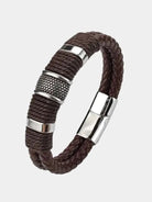Mason Luxor Men Fashion Bracelet Men Minimalist Leather Bracelet - Cross & Crown