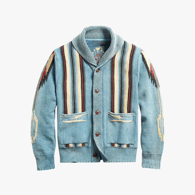 Mason Luxor Men Fashion Coats & Jackets Mason | Men’s Vintage Knit Cardigan