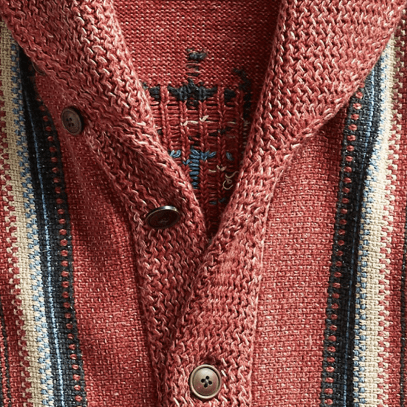 Mason Luxor Men Fashion Coats & Jackets Mason | Men’s Vintage Knit Cardigan