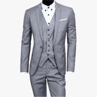 Mason Luxor Men Fashion Fashion Men Suit All-year Mason | Formal 3-Piece Suit for Men – Trousers, Waistcoat & One-Button Blazer – Perfect for Weddings or Business