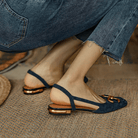 Mason Luxor Men Fashion Sandali ortopedici Mason | Women’s Suede Slingback Flats Low Heel Office Sandals