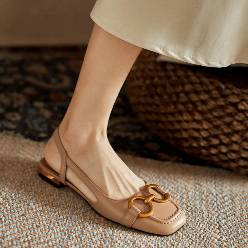Mason Luxor Men Fashion Sandali ortopedici Mason | Women’s Suede Slingback Flats Low Heel Office Sandals