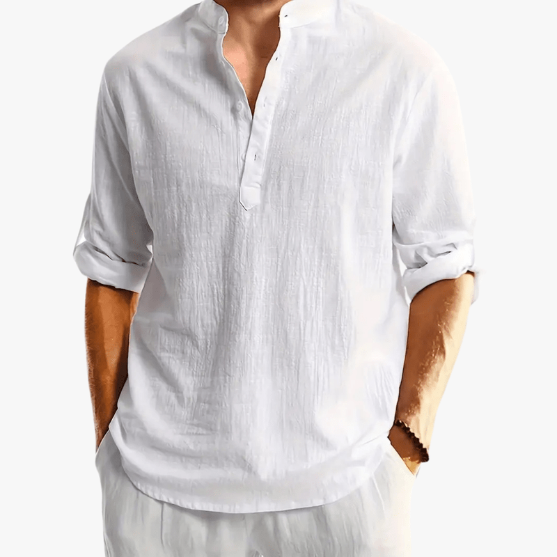Mason Luxor Men Fashion Shirt Mason | Lightweight Linen Shirt for Men – Breathable Summer Beach Style