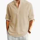Mason Luxor Men Fashion Shirt Mason | Lightweight Linen Shirt for Men – Breathable Summer Beach Style
