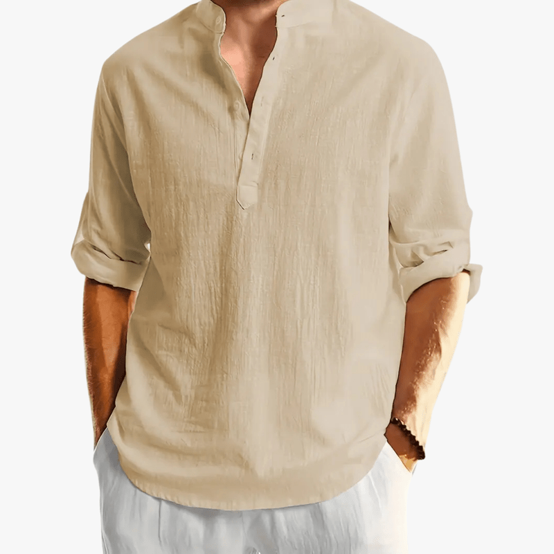 Mason Luxor Men Fashion Shirt Mason | Lightweight Linen Shirt for Men – Breathable Summer Beach Style