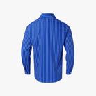 Mason Luxor Men Fashion Shirts & Tops Mason | Men Slim Fit Blue Striped Shirt