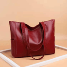 Mason Luxor Men Fashion Shoulder Bags Mason | Women’s Classic Leather Shoulder Bag – Everyday Tote for Women - Handbag