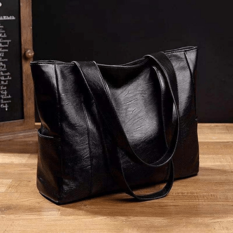 Mason Luxor Men Fashion Shoulder Bags Mason | Women’s Classic Leather Shoulder Bag – Everyday Tote for Women - Handbag