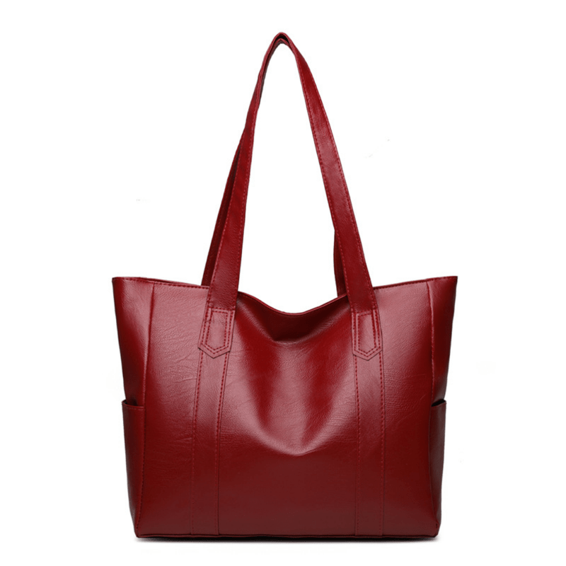 Mason Luxor Men Fashion Shoulder Bags Mason | Women’s Classic Leather Shoulder Bag – Everyday Tote for Women - Handbag