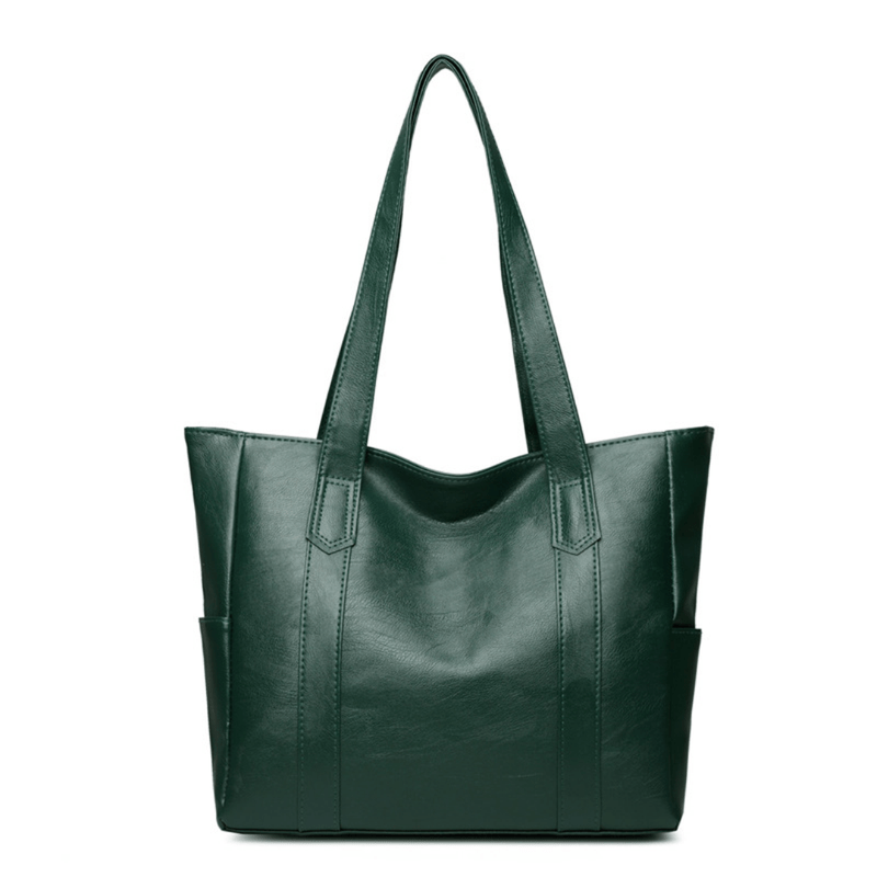 Mason Luxor Men Fashion Shoulder Bags Mason | Women’s Classic Leather Shoulder Bag – Everyday Tote for Women - Handbag