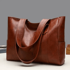 Mason Luxor Men Fashion Shoulder Bags Mason | Women’s Classic Leather Shoulder Bag – Everyday Tote for Women - Handbag