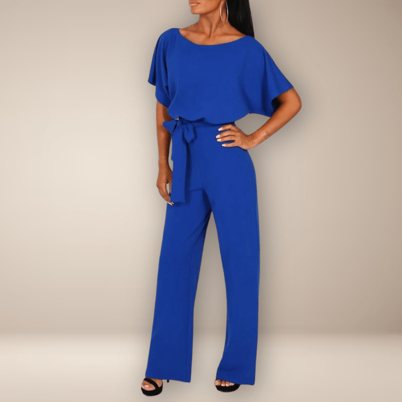 Mason Luxor Men Fashion Mason | Elegant Wide-Leg Jumpsuit for Women – One-Piece - Dressy Day-to-Night Look