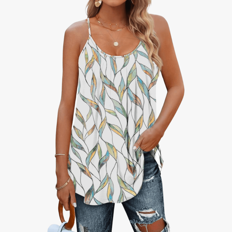 Mason Luxor Men Fashion Mason | Ladies Tops, Summer Vest Tops with Adjustable Spaghetti Straps