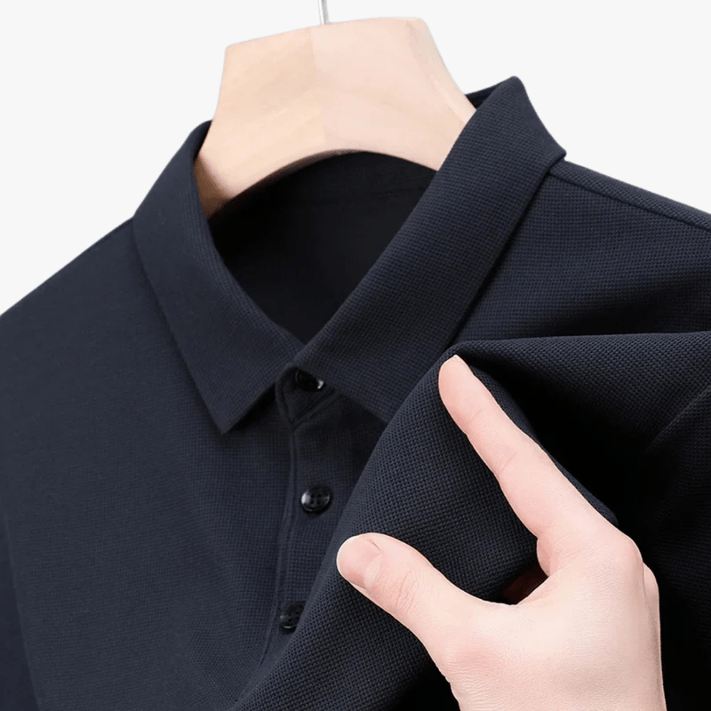 Mason Luxor Men Fashion Mason | Men’s Waffle Polo – Breathable 4-Season Comfort - Stylish & Comfortable Fit