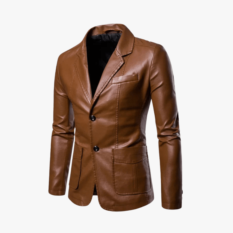 Mason Luxor Men Fashion Mason | Leather Blazer
