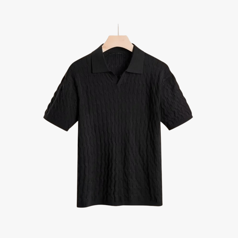 Mason Luxor Men Fashion Mason | Textured Polo