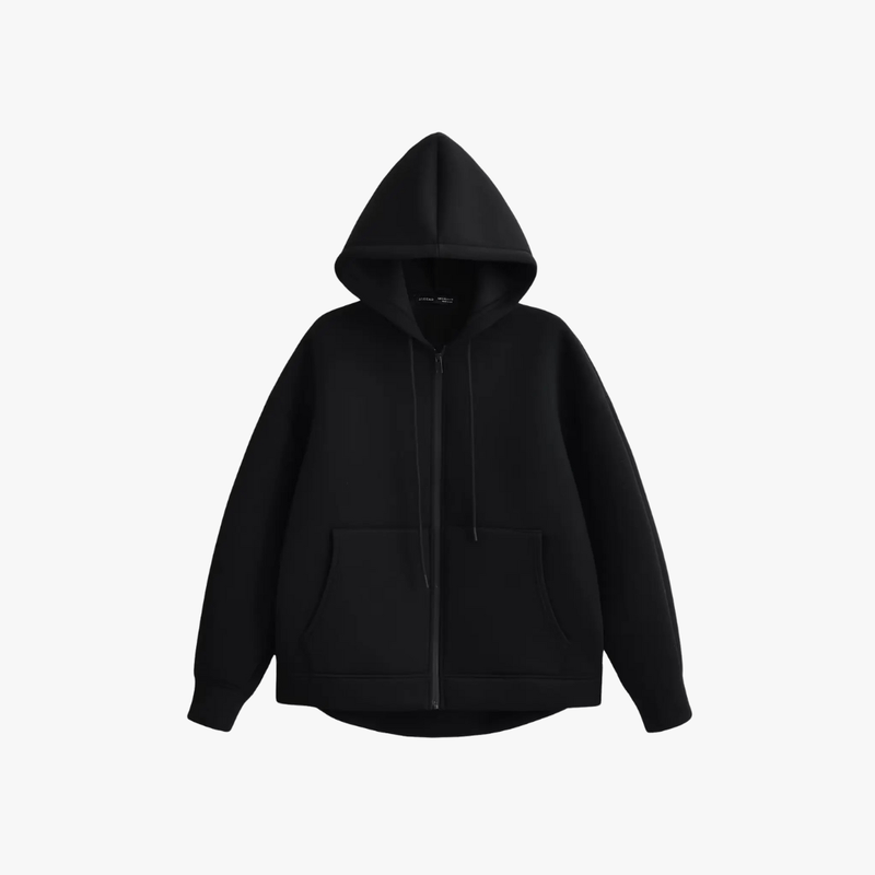 Mason Luxor Men Fashion Mason | Women's Zipper Hoodie High Street Unisex Style Double Pockets Oversize Loose Sweatshirts Outerwear Top