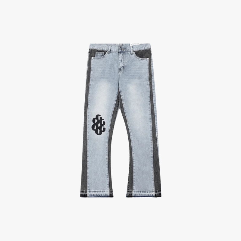 Mason Luxor Men Fashion Mason | Crystal Flare Jeans Men