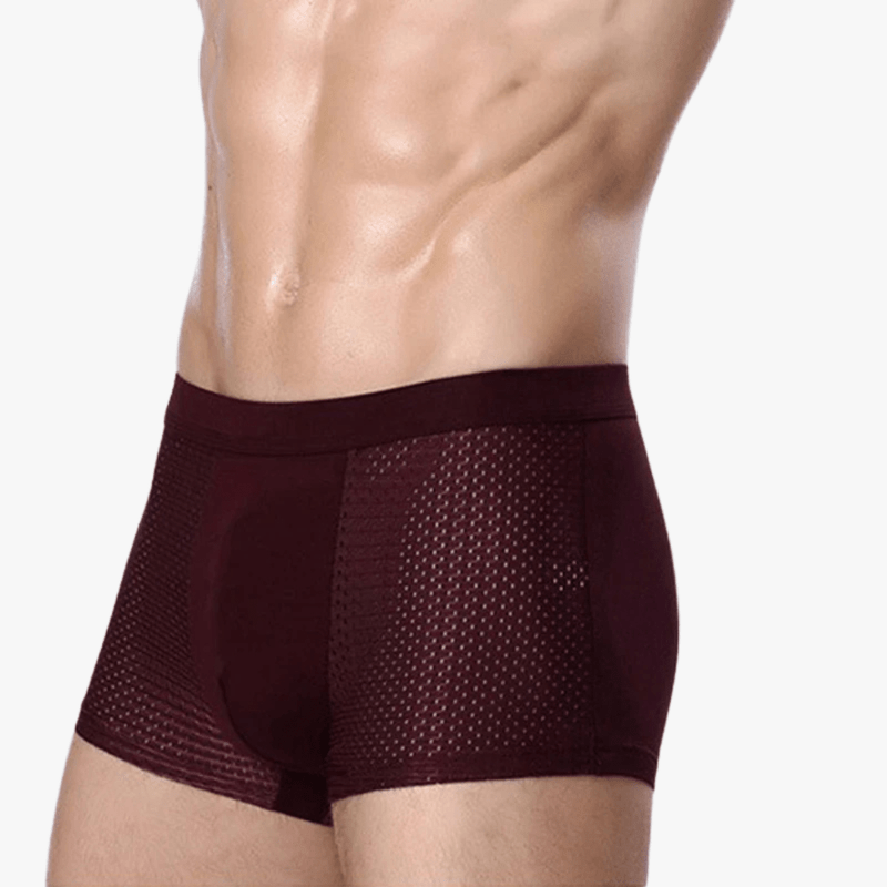 Mason Luxor Men Fashion Mason | Upgrade Bamboo Boxer Briefs- Breathable Mens Underwear, Built-in with 3D Pouch Comfortable Underwear for Men