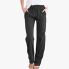 Mason Luxor Men Fashion Mason | Women's Trousers Casual Cotton Linen Pants Elasticated Waist Pants