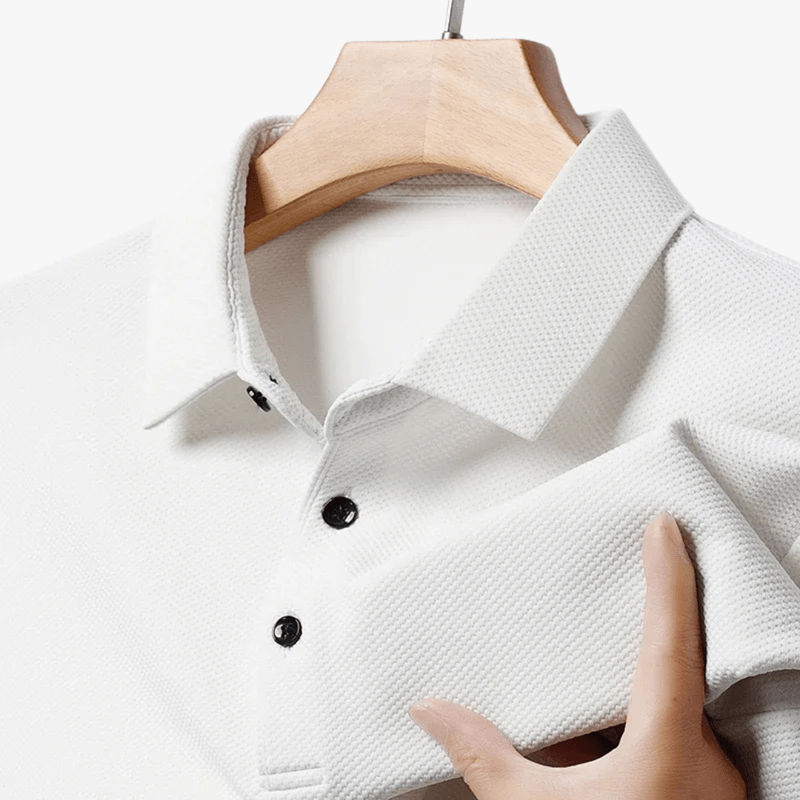 Mason Luxor Men Fashion Mason | Men’s Waffle Polo – Breathable 4-Season Comfort - Stylish & Comfortable Fit
