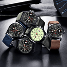 Mason Luxor Men Fashion Mason | Mens Military Quartz Watch