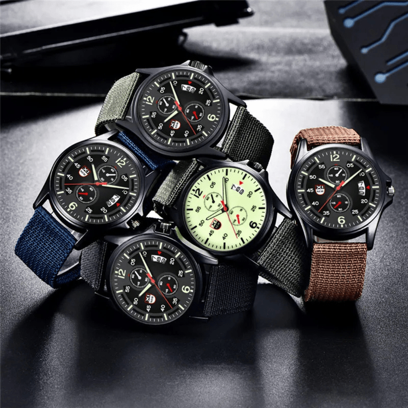 Mason Luxor Men Fashion Mason | Mens Military Quartz Watch