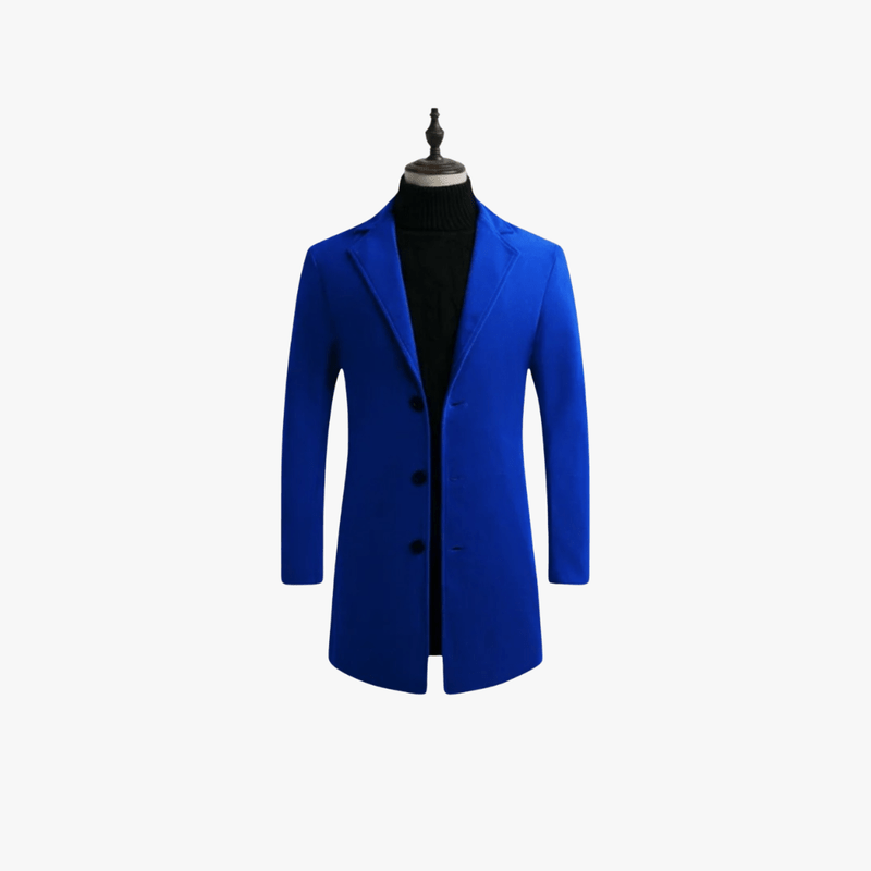 Mason Luxor Men Fashion Stylish Wool Blend Overcoat – Tailored for the Modern Gentleman