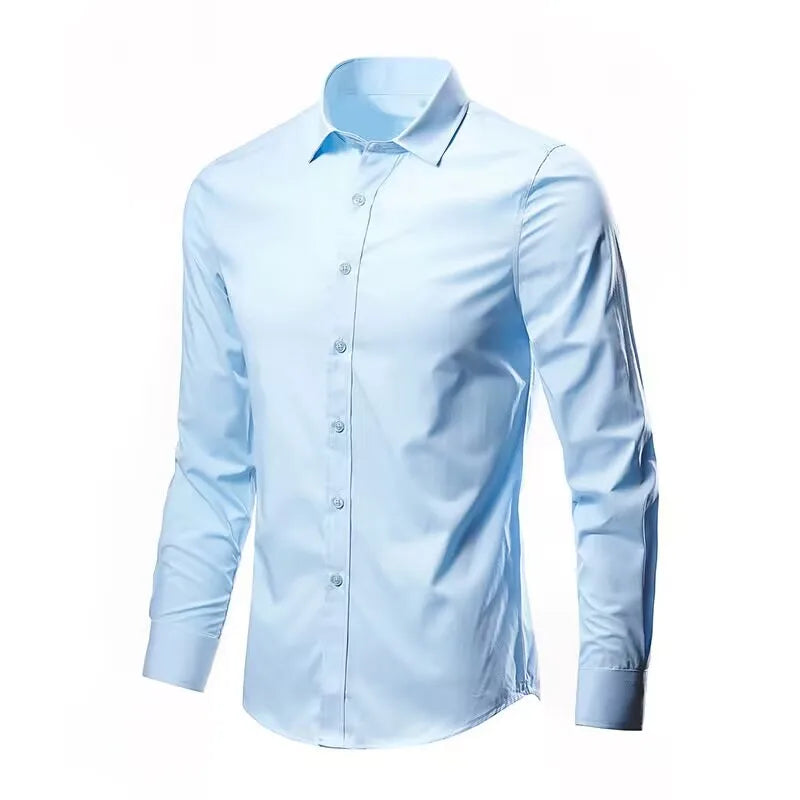 Mason Luxor Men Fashion Mason | Wrinkle-Free Long Shirt