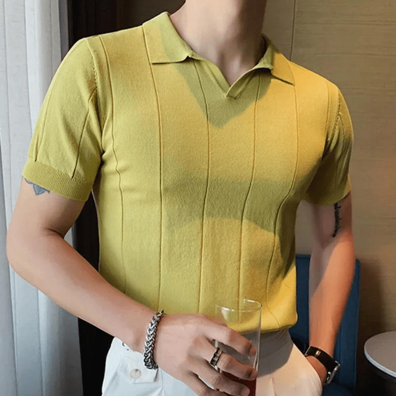 Mason Luxor Men Fashion Mason | Elegant Knit Polo