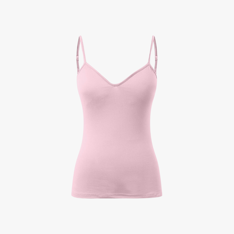 Mason Luxor Men Fashion Mason | Vest Top with Built in Bra with Padded Women's Basic Seamless Camisole