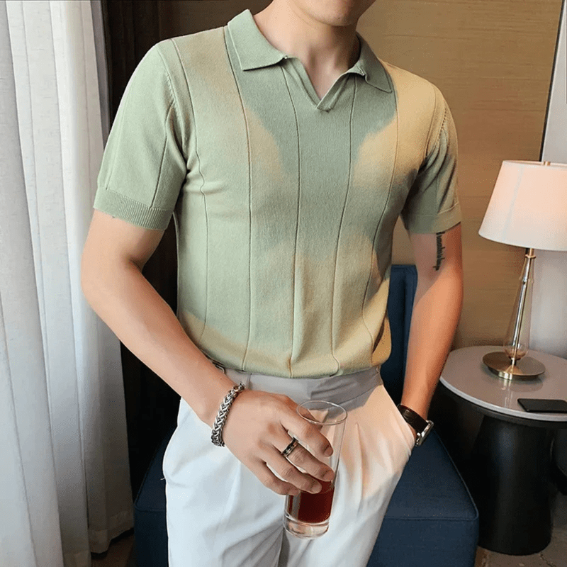 Mason Luxor Men Fashion Mason | Elegant Knit Polo