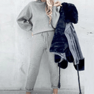 Mason Luxor Men Fashion Mason | Women's Loungewear Co-Ord Set – Soft Jumper & Joggers - Lounge Set