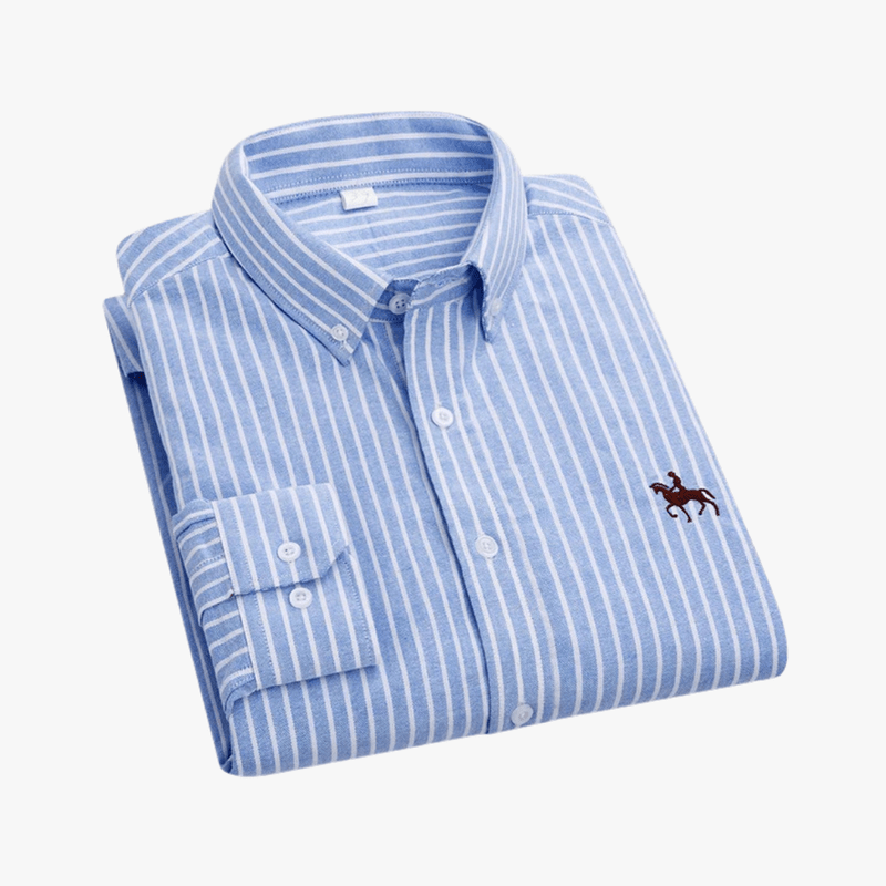 Mason Luxor Men Fashion Mason | Classic Heritage Striped Shirt