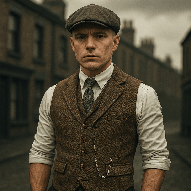 Mason Luxor Men Fashion Mason | Men’s Vintage Suit Vest – British Gentleman Style