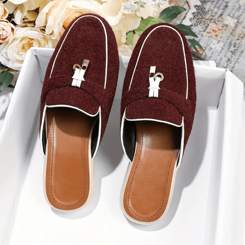 Mason Luxor Men Fashion Mason | Women’s Summer Burgundy Loafers – Summer Slip-On Loafers