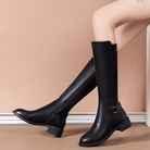 Mason Luxor Men Fashion Mason | High Boots for Women PU Leather riding boots