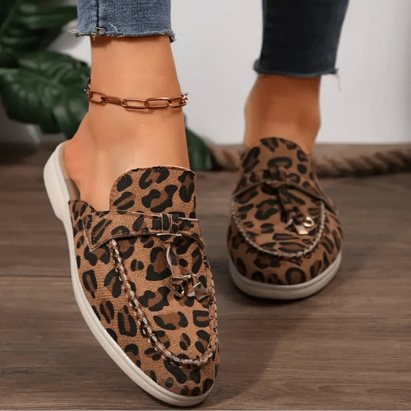 Mason Luxor Men Fashion Mason | Women’s Summer Leopard Loafers – Summer Slip-On Loafers