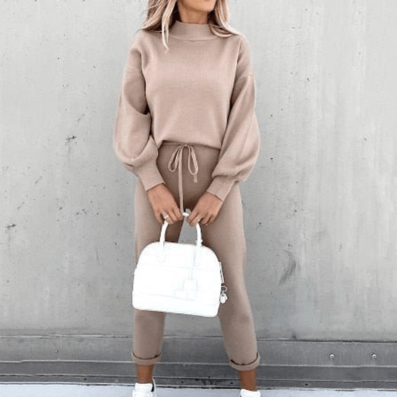Mason Luxor Men Fashion Mason | Women's Loungewear Co-Ord Set – Soft Jumper & Joggers - Lounge Set