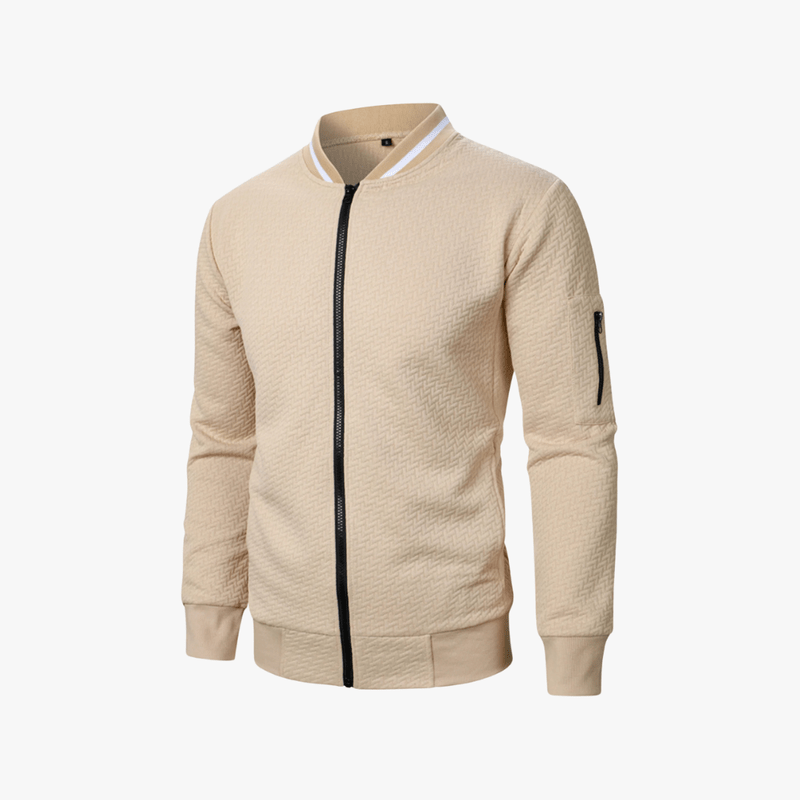 Mason Luxor Men Fashion Mason | Men’s Lightweight Bomber Jacket - Zip Pocket - Trendy Outerwear Spring