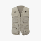 Mason Luxor Men Fashion Mason | Men's Fishing Vest Utility Safari Travel Vest with Pockets Outdoor Work Photo Cargo Fly Summer Vest