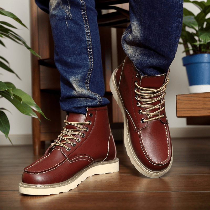 Mason Luxor Men Fashion Mason | Leather Work Boots