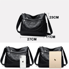 Mason Luxor Men Fashion Mason | Women Leather Shoulder Bag – Classic Style with Pockets Extra Storage