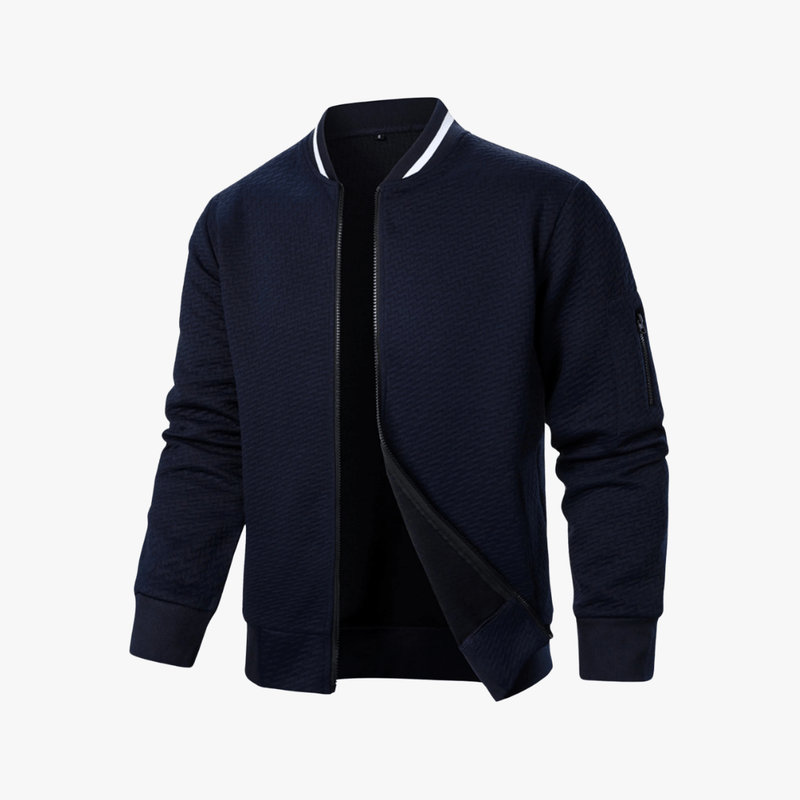 Mason Luxor Men Fashion Mason | Men’s Lightweight Bomber Jacket - Zip Pocket - Trendy Outerwear Spring