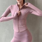 Mason Luxor Men Fashion Mason | Women’s Zip-Up Sports Jacket – Breathable Activewear with Thumb Holes