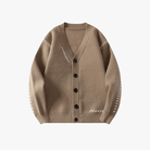 Mason Luxor Men Fashion Mason | Men’s Wool-Blend Knit Cardigan – Soft, Button-Up Winter Sweater